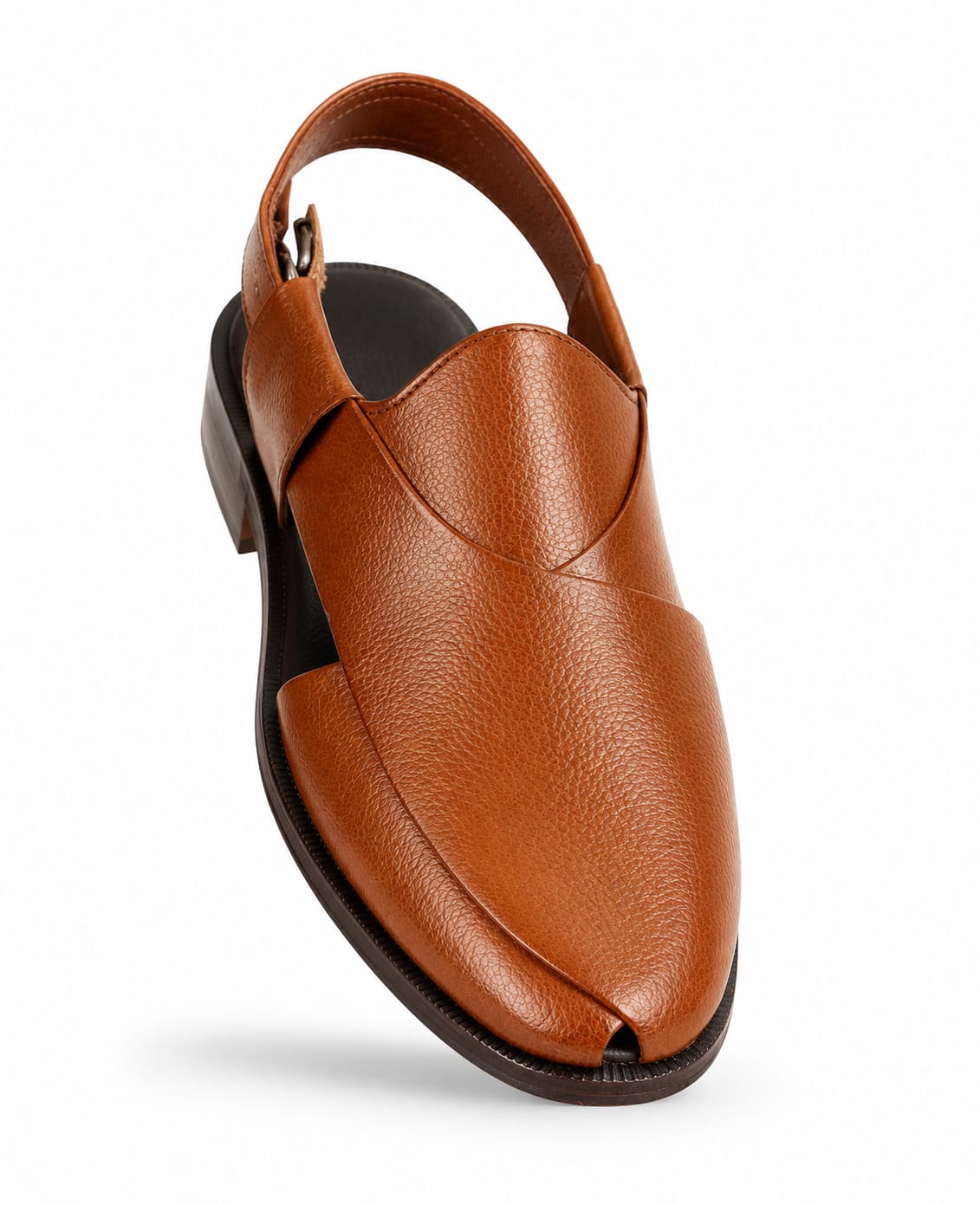 Adolf.pk Classic Leather Peshawari Chappal