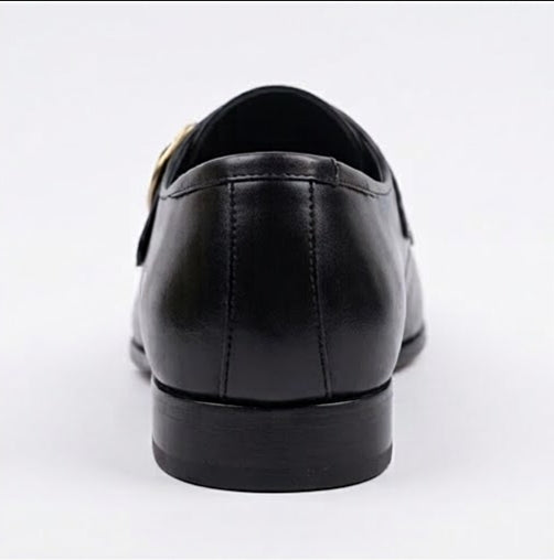 Adolf.pk Monk Strap Leather Shoes